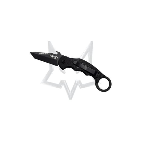 Fox Dart XT, fällkniv, Lawks system, BLD N690 BLK, HDL G10 BLK