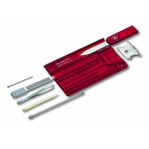 Victorinox Jelly Quattro Swiss Card Röd