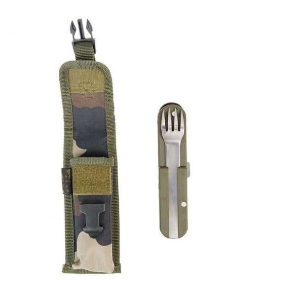 Bivackkniv med kamouflageslida
