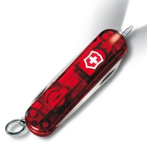 Victorinox 0.6226.T schweizisk fickkniv - Transparent röd