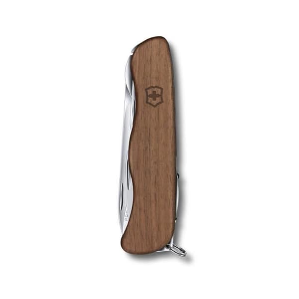 Couteau Schweiz - VICTORINOX - Forester Wood - 10 Funktioner - 111 mm - Valnötsträ