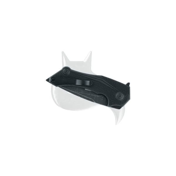 Black Fox Munin Lock Lock Knife Black G10 H.Dle - Black Stone Wash Blade Blade Knife