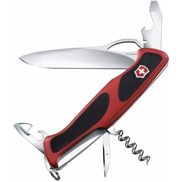Sveitsisk kniv - VICTORINOX - RangerGrip 61 - 130 mm - Rød - 12 Funksjoner