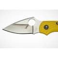 Miniatyrbild 3 av 4: Fällkniv - Spyderco - Dragonfly 2 - Stål H-1 - Gul - Längd 6.03 cm