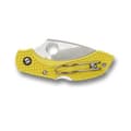 Miniatyrbild 2 av 4: Fällkniv - Spyderco - Dragonfly 2 - Stål H-1 - Gul - Längd 6.03 cm