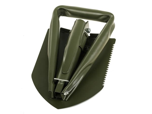 3-in-1 Taitettava Lapio/Kuokka/Saha – Retkeily
