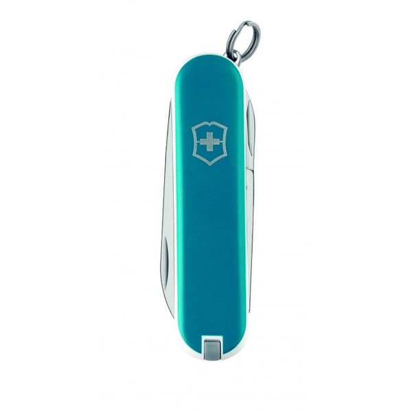 Couteau Schweiz - Victorinox - Classic SD - 58 mm - 7 funktioner - Färg Mountain Lake
