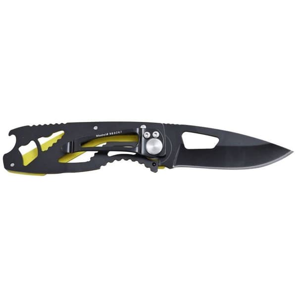 CAT 980267 Fällkniv med 6,7 cm blad och bältesklämma Längd 158 mm