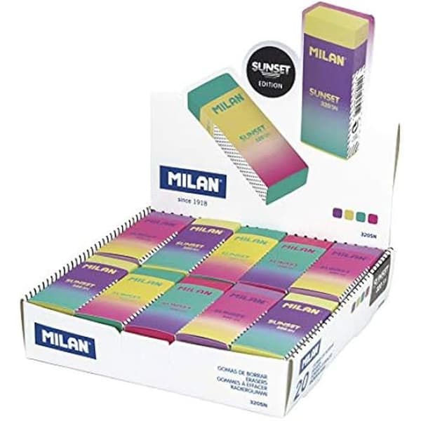 Suddgummi - MILAN - Nata 320 - Sunset Edition - Gul färg - För barn - Blandat