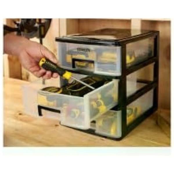 Organisatör - STANLEY - Cajón Essential - Vit - 36,9 x 36,1 x 26,2 cm - Camping