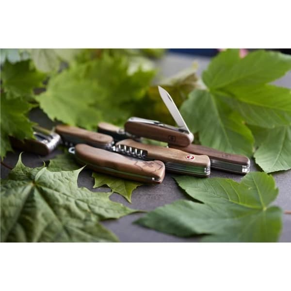 VICTORINOX schweizisk armékniv Spartan Wood valnöt