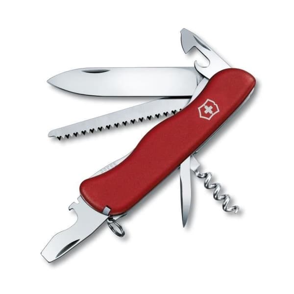Victorinox Forester, Unik, Multiverktyg, Skärspets, Polyamid, Röd, 12 verktyg