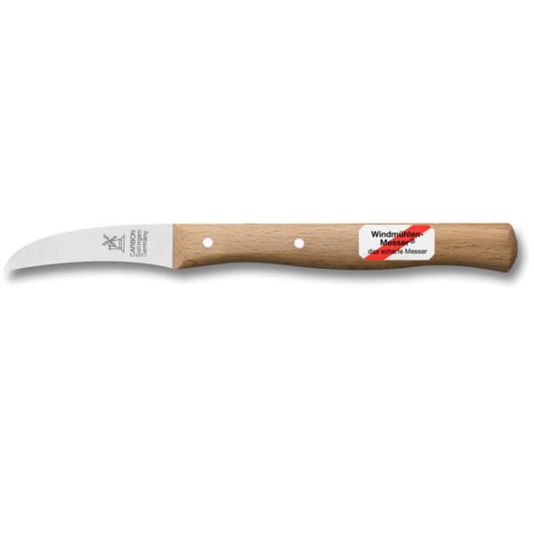 Solinger Robert Herder Fuglenæb Kartoffelkniv 16 cm Kul/Rød Bøg