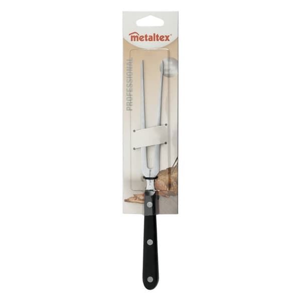Metaltex Professionel Gaffel 28,5 cm Rustfrit Stål/Sort