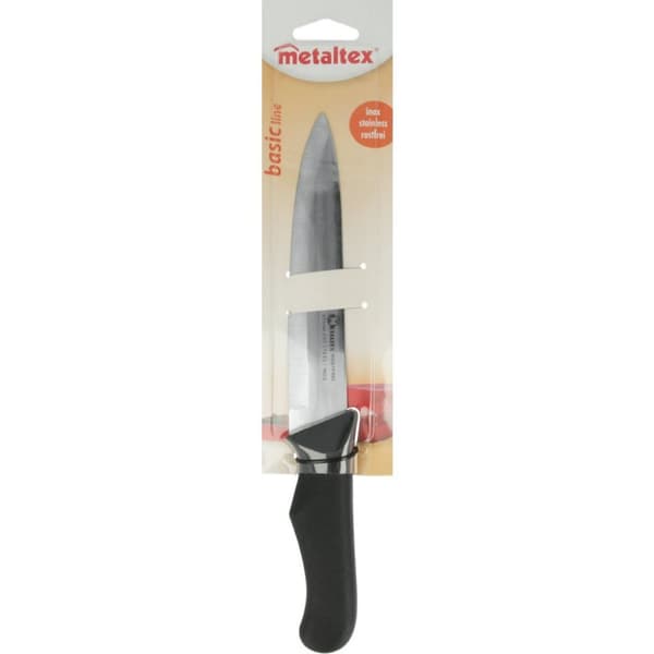 Metaltex Basic Line Kokkekniv 28 cm Sort/rustfrit stål