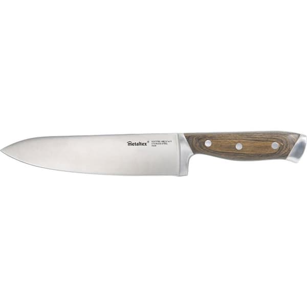 Metaltex Heritage Kockkniv med träskaft 34 cm