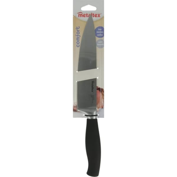 Metaltex Comfort Køkkenkniv 34 cm Sort/rustfrit stål