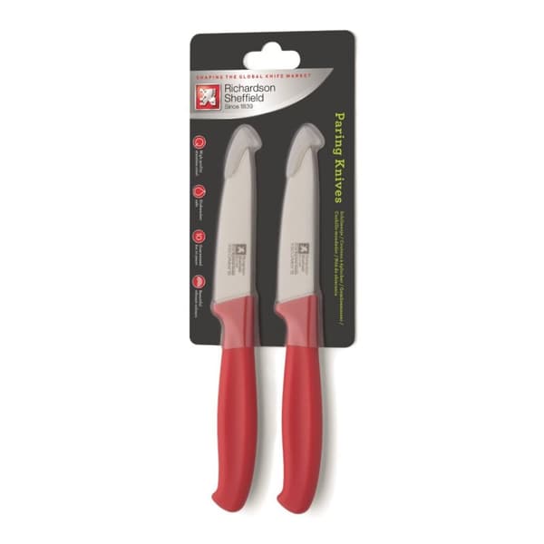 Richardson Sheffield Paring Knife 2-osainen ruostumaton teräs/punainen