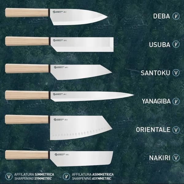 Hexagon - Professionell Japansk Kniv - Yanagiba 24 cm