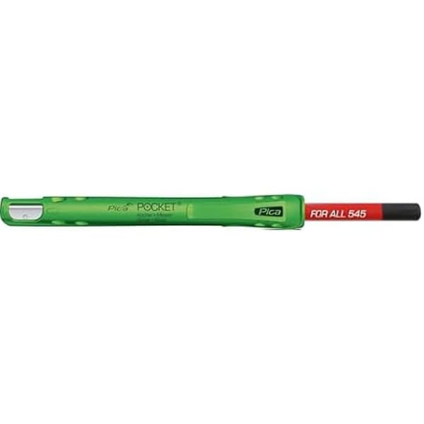 Set med fodral Pica POCKET - PICA - Pica Classic blyertspenna - 230 mm - Grön färg - Unisex