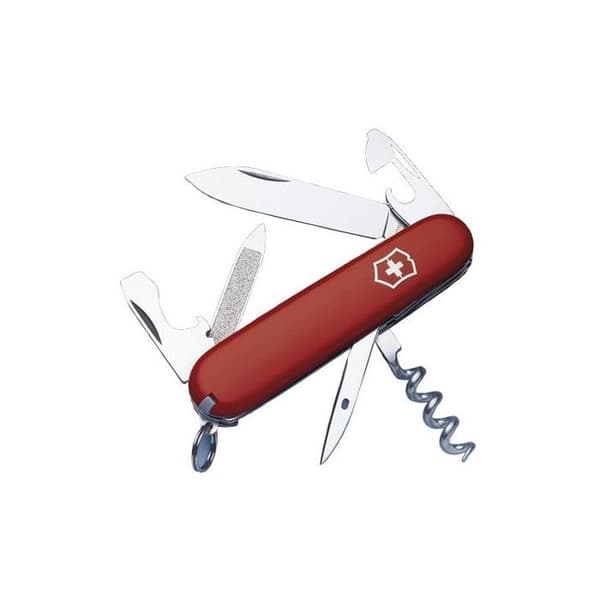 Schweizer armé - Victorinox - Sportsman röd - 13 funktioner - Nagelfil - Korkskruv