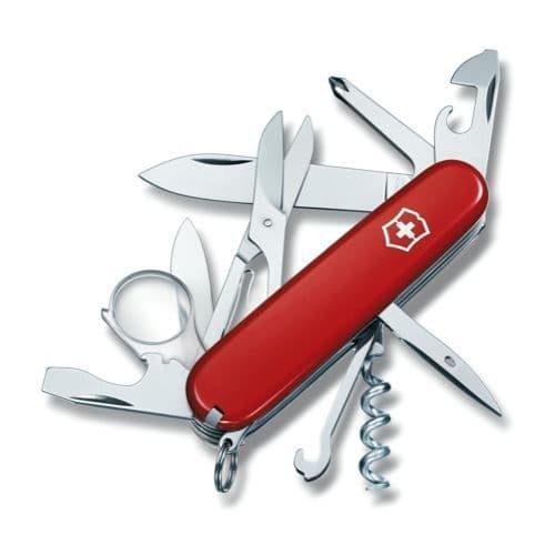 Schweizisk fickkniv - Victorinox Explorer - Röd - 1.6703