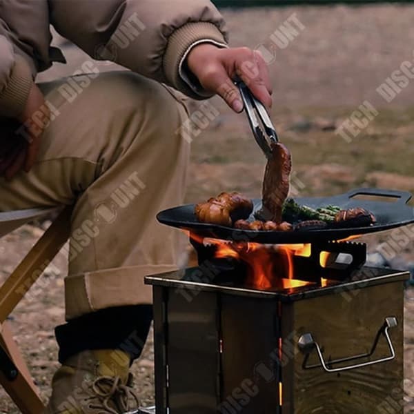 TD® Grill tallrik utomhus camping grill tallrik Maifan sten stekpanna bärbar bärbar non-stick pan