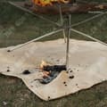 Miniatyrbild 2 av 4: TD® Outdoor Camping Flamskyddande Flamskyddande Tyg Högtemperatur Värmeisolering Kudde Mask Fiber Brandfilt