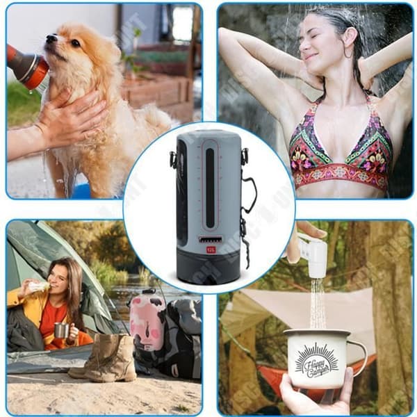 TD® Field simväska bärbar hopfällbar badväska bergsklättring utomhus utrustning camping bad campingutrustning