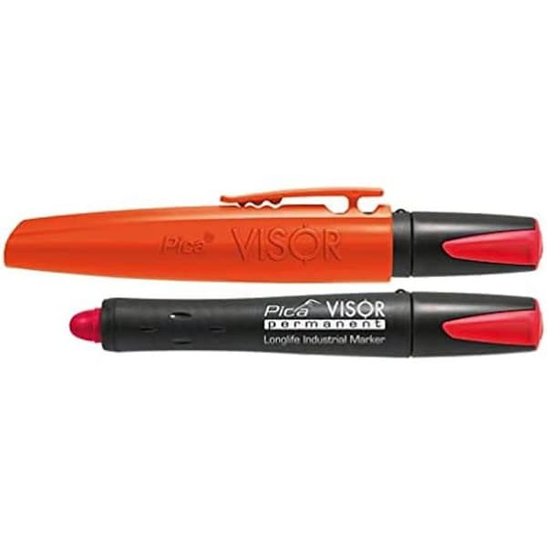 Industriell markerare - PICA - 990/41/SB - Permanent - Blå färg - I blisterpaket