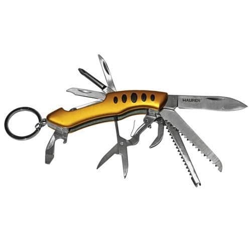 Maurer schweizisk kniv handtag i aluminium