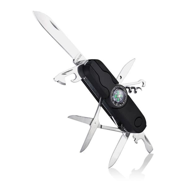 Fickkniv AZIMUTH Izeron, 13 verktyg + fodral