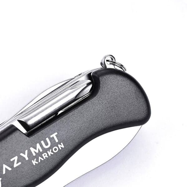 Fickkniv AZIMUTH Karkon, 9 verktyg + fodral