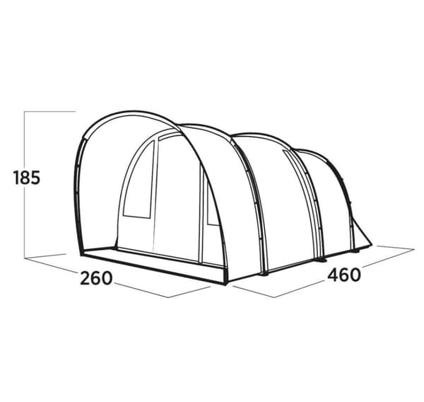Easy Camp, Tunnel, Telt, Skarvan 4