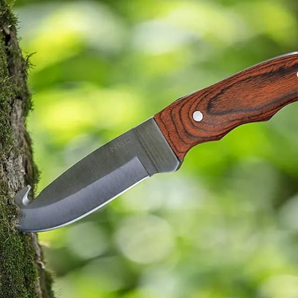 Survivalkniv med helblad 24 cm - NEO TOOLS - 63-116