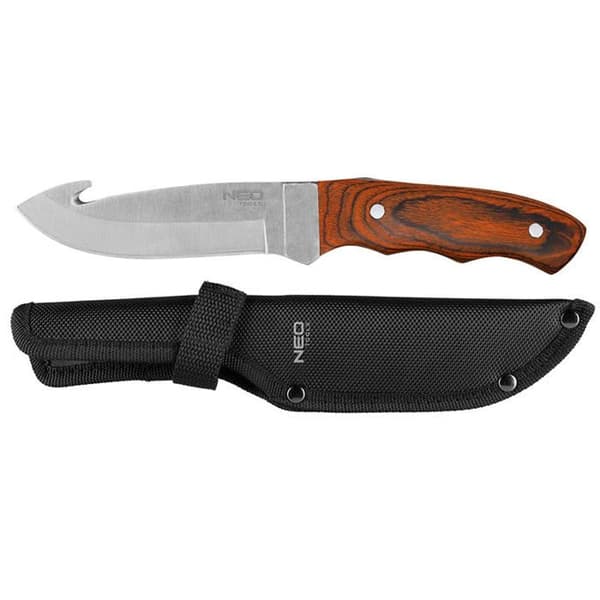 Survivalkniv med helblad 24 cm - NEO TOOLS - 63-116