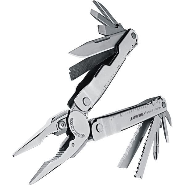 LEATHERMAN Super Tool 300 multifunktionskniv med nylonslida - Rostfritt stål - 11,43 cm