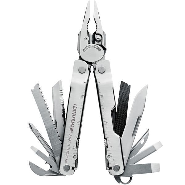 LEATHERMAN Super Tool 300 multifunktionskniv med nylonslida - Rostfritt stål - 11,43 cm