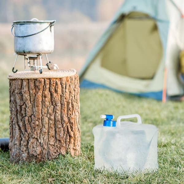 Matlåda - Relaxdays - Fällbar kvadratisk jerrycan - 4-pack - 5 L - Utan BPA