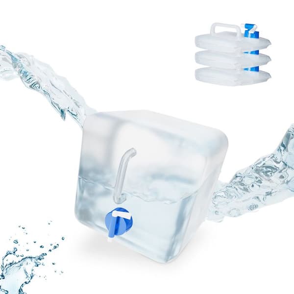 Matlåda - Relaxdays - Fällbar kvadratisk jerrycan - 4-pack - 5 L - Utan BPA