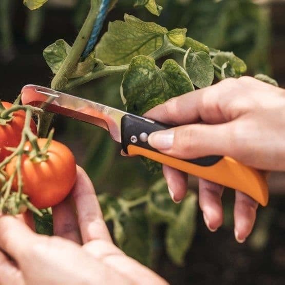 X-series™ K80 fällbar skördekniv - rostfritt stålblad - Fiskars