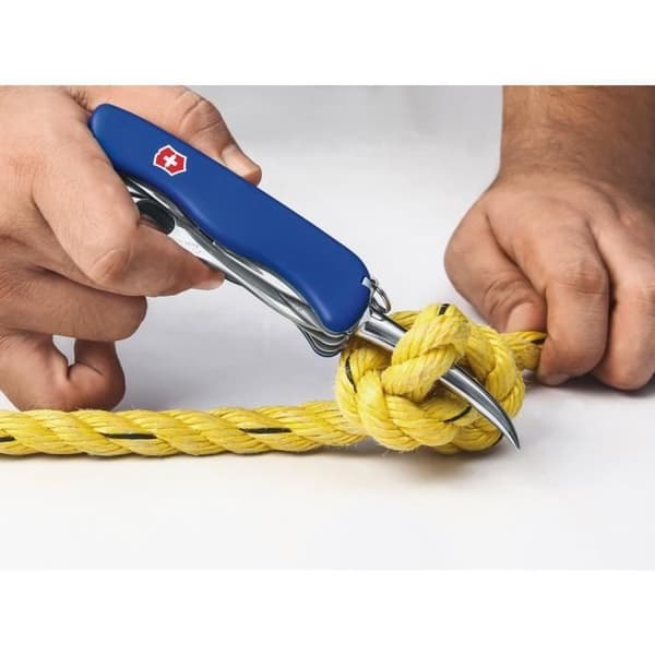 Couteau Schweiz - Victorinox - Skipper Pro - 111 mm - 12 Funktioner - Blå