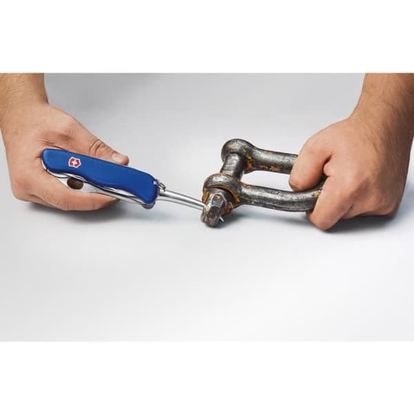 Couteau Schweiz - Victorinox - Skipper Pro - 111 mm - 12 Funktioner - Blå