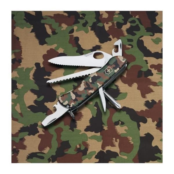 Fickverktyg - VICTORINOX - 0.8463.MW94 - Kamouflage - 12 verktyg - Rostfritt stål