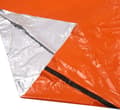 Miniatyrbild 3 av 4: Cao - 8013 - Återanvändbar Nödfilt Vuxen Unisex, Orange ELLER Kaki, 2,00 x 0,90 m