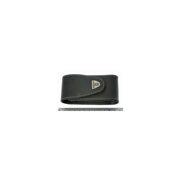 Etui - VICTORINOX - Workchamp XL - Svart Läder - 120mm x 60mm x 35mm - Unisex