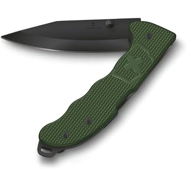 Fällkniv - VICTORINOX - Hunter Evoke BSH Alox - 10 cm blad i rostfritt stål - 4 funktioner - Oliv färg