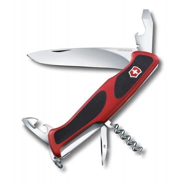 Multifunktionskniv - Victorinox - RangerGrip 68 - Röd/Svart - 130 mm - 134 g