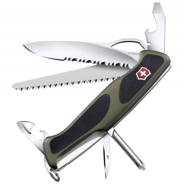 Victorinox 0.9663.MWC4 - KVM SWITCH - Wenger Rangergrip 178 Fickkniv Grön oliv/svart