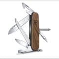 Miniatyrbild 2 av 3: Schweizer Taschenmesser - VICTORINOX - Hiker Wood - 11 Funktioner - Valnötsträ - 95 mm